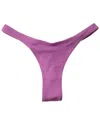 Matteau Nineties Brazillian Recycled-fibre Bikini Briefs In Purple