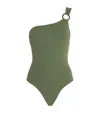 Matteau One-shoulder Swimsuit In Green