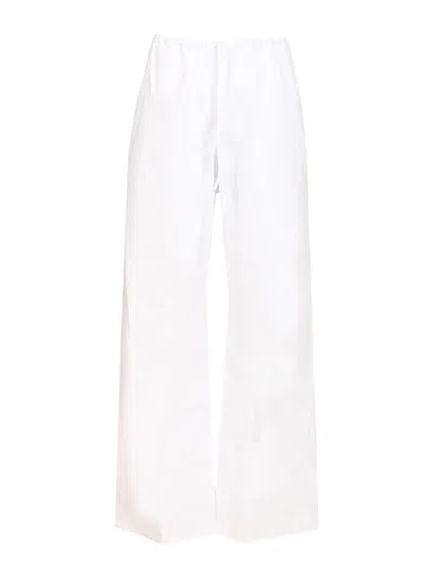 Matteau Organic Cotton Trousers In White