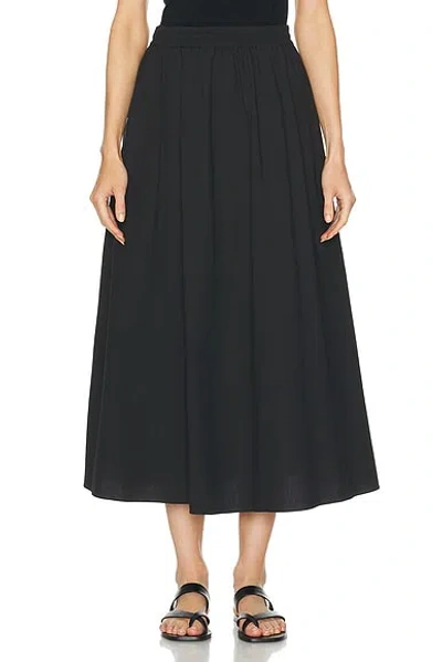 Matteau Relaxed Everyday Skirt In Black