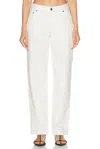 Matteau Relaxed Wide Leg In Chalk
