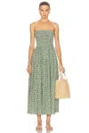 Matteau Shirred Bodice Dress