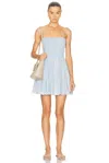 Matteau Shirred Bodice Mini Dress