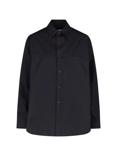 Matteau Shirt "classic Pocket" In Black