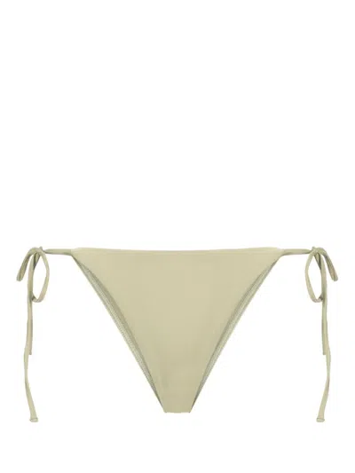 Matteau Women's String Bikini Briefs In Green