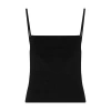 Matteau Square Knit Top In Black