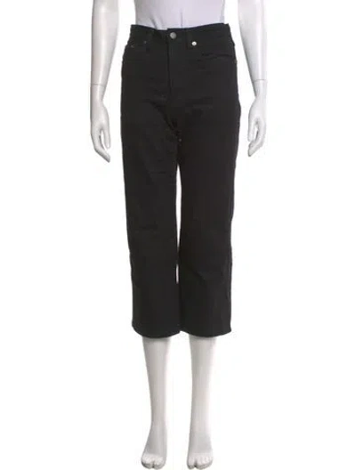 Pre-owned Matteau Straight Leg Pants In Black