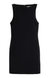 Matteau Stretch-wool Mini Dress In Black
