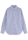 MATTEAU MATTEAU STRIPED COTTON SHIRT