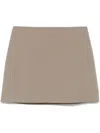 Matteau Klassischer Minirock In Grey