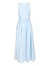 Matteau Tie Back Midi Dress Dresses Light Blue