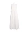 Matteau Tie-back Midi Dress In White
