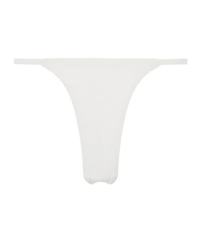 Matteau Très Petite Crinkled Bikini Briefs In White
