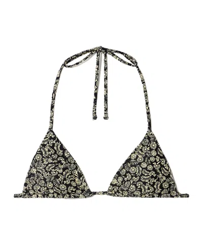Matteau Triangle Bikini In Black