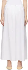 Matteau Drawstring-fastening Skirt In White