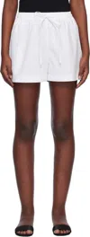 Matteau White Relaxed Shorts In White