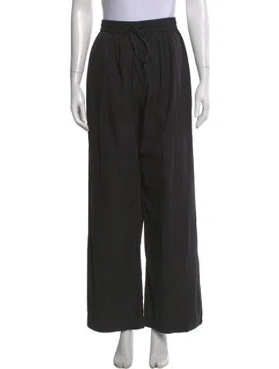 Pre-owned Matteau Wide Leg Pants In Gray