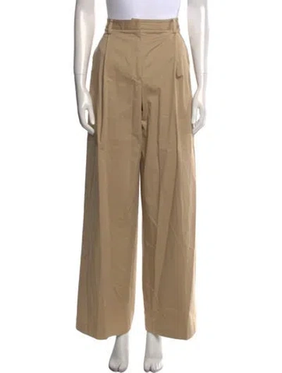 Pre-owned Matteau Wide Leg Pants In Neutral