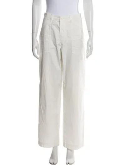 Pre-owned Matteau Wide Leg Pants In Neutral