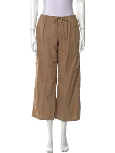 Pre-owned Matteau Wide Leg Pants In Neutrals