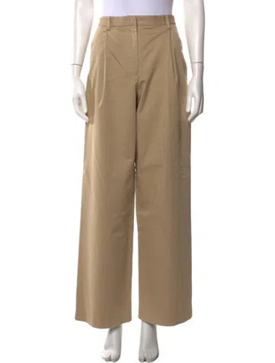 Pre-owned Matteau Wide Leg Pants In Neutrals