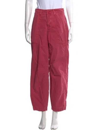 Pre-owned Matteau Wide Leg Pants In Pink
