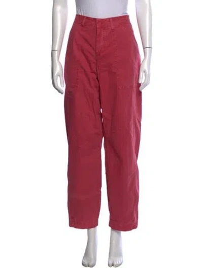 Pre-owned Matteau Wide Leg Pants In Pink