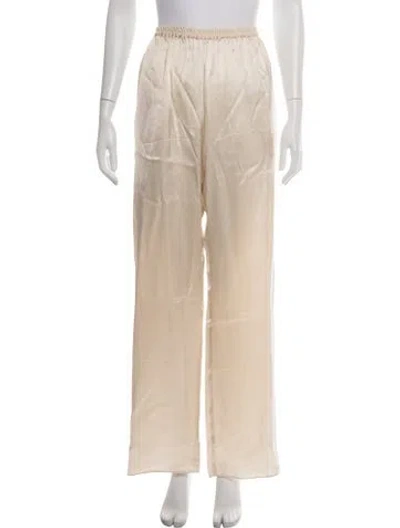 Pre-owned Matteau Wide Leg Pants W/ Tags In Neutrals