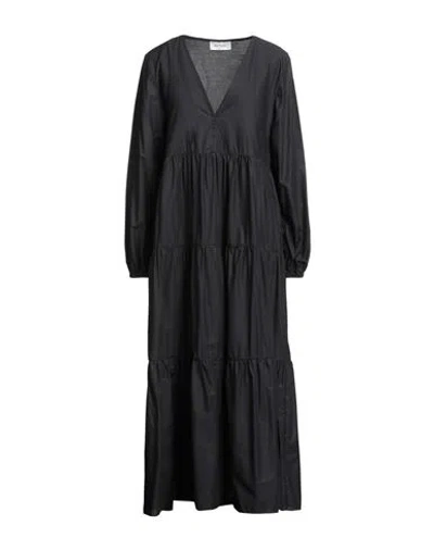 Matteau Woman Maxi Dress Black Size 3 Organic Cotton