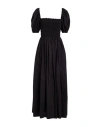 Shop Matteau Woman Maxi Dress Black Size 4 Organic Cotton
