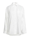 Matteau Woman Shirt White Size 4 Organic Cotton In White