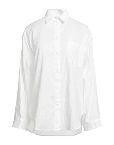 Matteau Woman Shirt White Size 4 Organic Cotton