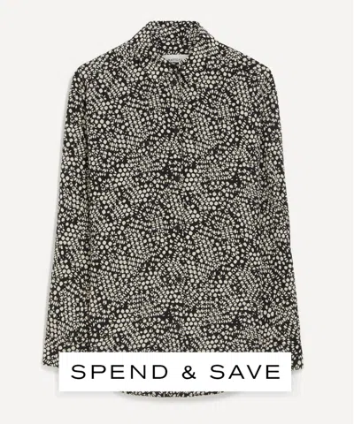 Matteau Women's Long Sleeve Silk Shirt
