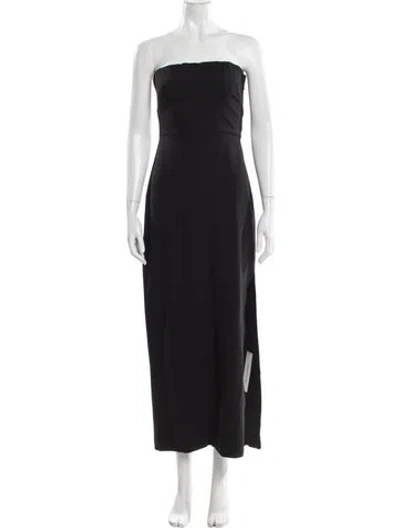 Pre-owned Matteau Wool Midi Length Dress In Gray