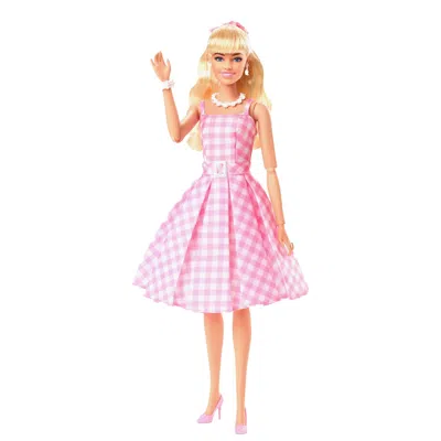 Pre-owned Mattel Barbie Signature Barbie In Pink Gingham Dress Doll