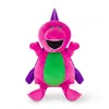 Mattel Barney Plush Backpack In Pink