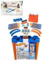 Mattel Hot Wheels Deluxe Race Track Stunt Box Play Set In Multi Colored Plastic