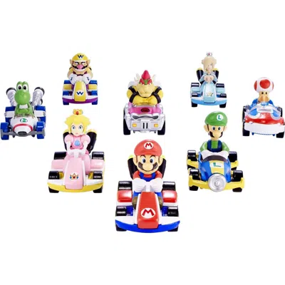 Mattel Hot Wheels Mario Kart Vehicle Assortment - Styles May Vary Pack Of 8