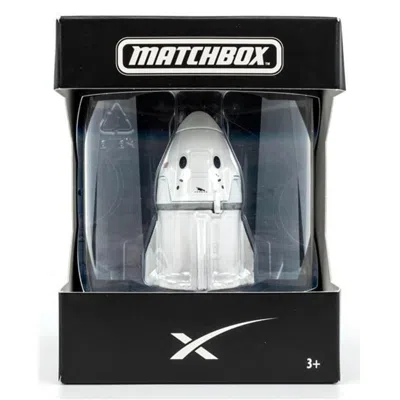 Mattel Match Box - Spacex Dragon Capsule Toy - 4 Piece