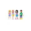 Mattel Polly Pocket Plastic Figures Multi Color - 4 Piece