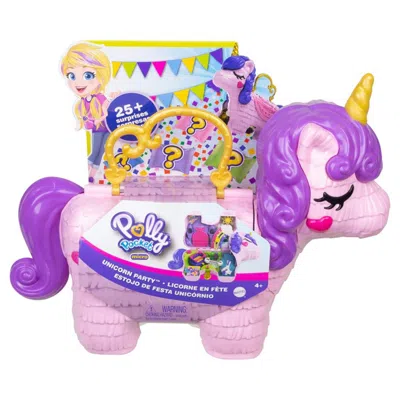 Mattel Polly Pocket Unicorn Party Playset - 2 Piece