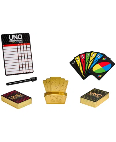 Mattel Uno Championship Series Tournament 224 Cards Card Game, Ages 7+ In No Color