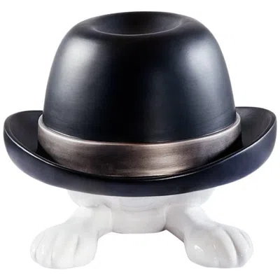 Pre-owned Matteo Cibic Ceramic Sculpture Darko Model By  For Superego Editions, Italy In Black
