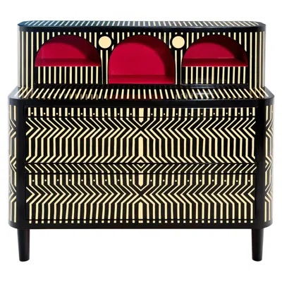 Pre-owned Matteo Cibic General Study Desk Writing Table By  In Black