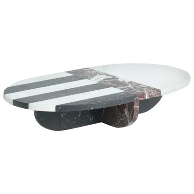 Pre-owned Matteo Cibic New Modern Centrepiece In Marble Creator  In Gray