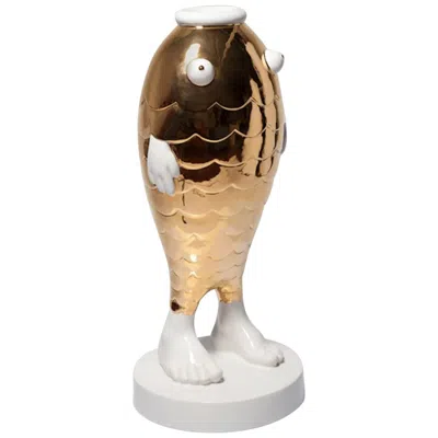 Pre-owned Matteo Cibic Pescado Model Ceramic Sculpture By  For Superego Editions, Italy In Sand