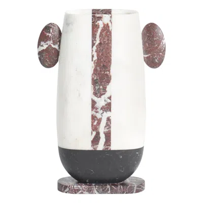 Pre-owned Matteo Cibic Pietro Marble Vase By  In Transparent