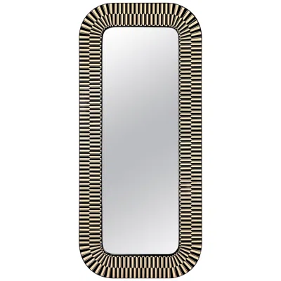 Pre-owned Matteo Cibic Strike Full Length Mirror By  In Gray