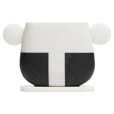 Pre-owned Matteo Cibic Taca Marble Vase By  In Transparent