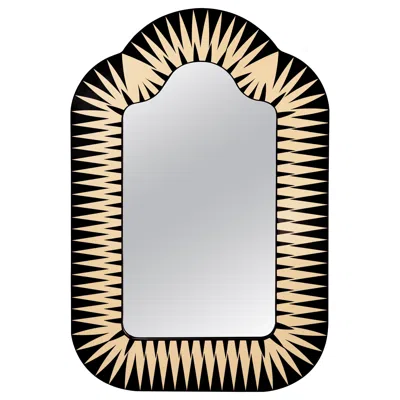 Pre-owned Matteo Cibic The Big Parade Tall Floor Mirror By  In Sand